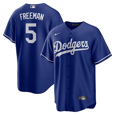 Los Angeles Dodgers Freddie Freeman Nike Alternate Royal Blue Jersey