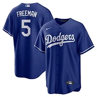 Los Angeles Dodgers Freddie Freeman Nike Alternate Royal Blue Jersey