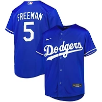 Youth Los Angeles Dodgers Freddie Freeman Royal Blue Alternate Jersey