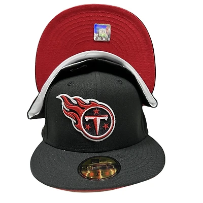 Tennessee Titans Black 1999 Pro Bowl Patch Red UV 59FIFTY Fitted Hat