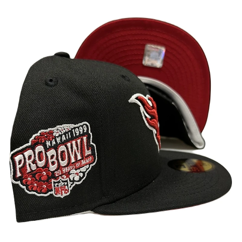 Tennessee Titans Black 1999 Pro Bowl Patch Red UV 59FIFTY Fitted Hat