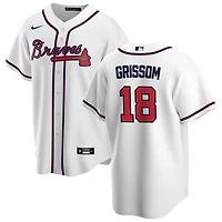 Atlanta Braves Vaughn Grissom White Nike Player Jersey