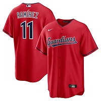 Cleveland Guardians Jose Ramirez Red Nike Player Jersey