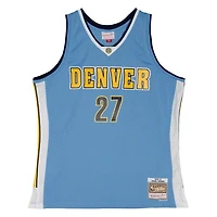 Denver Nuggets Jamal Murray Mitchell & Ness 2016-17 Hardwood Classics Swingman Player Light Blue Jersey