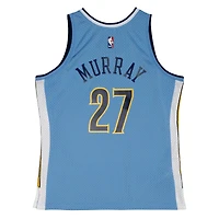 Denver Nuggets Jamal Murray Mitchell & Ness 2016-17 Hardwood Classics Swingman Player Light Blue Jersey
