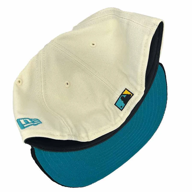 Los Angeles Dodgers Chrome Cord Pack 1980 All Star Game Patch Teal UV 59FIFTY Fitted Hat