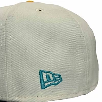 Los Angeles Dodgers Chrome Cord Pack 1980 All Star Game Patch Teal UV 59FIFTY Fitted Hat