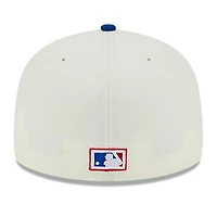 Chicago Cubs Chrome Retro MLB Throwback 1990 ASG Patch Gray UV 59FIFTY Fitted Hat