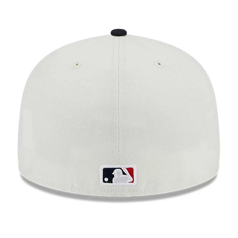 Atlanta Braves Chrome Retro MLB Throwback 1995 WS Patch Gray UV 59FIFTY Fitted Hat