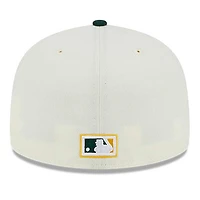 Oakland Athletics Chrome Retro MLB Throwback 1987 ASG Patch Gray UV 59FIFTY Fitted Hat