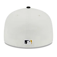 Pittsburgh Pirates Chrome Retro MLB Throwback 76th WS Patch Gray UV 59FIFTY Fitted Hat