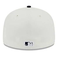 New York Yankees Chrome Retro MLB Throwback 2000 WS Patch Gray UV 59FIFTY Fitted Hat