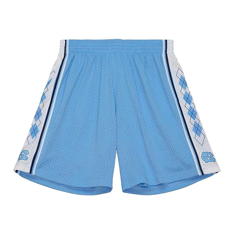 University of North Carolina Mitchell & Ness 2008 Blue Swingman Shorts