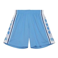 University of North Carolina Mitchell & Ness 2008 Blue Swingman Shorts