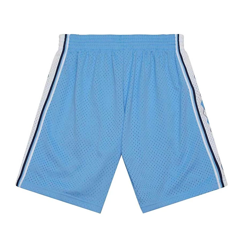 University of North Carolina Mitchell & Ness 2008 Blue Swingman Shorts