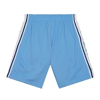 University of North Carolina Mitchell & Ness 2008 Blue Swingman Shorts