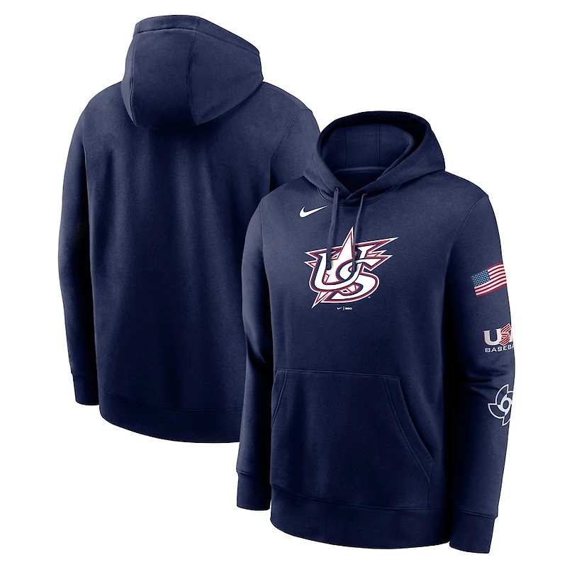 USA Baseball Nike World Classic Navy Hoodie