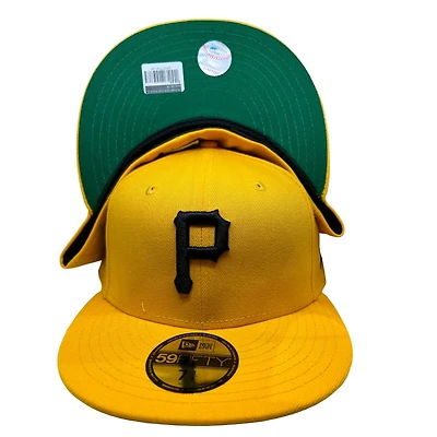 Pittsburgh Pirates Yellow 2006 All Star Game Patch Green UV 59FIFTY Fitted Hat