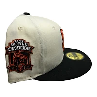 San Francisco Giants Chrome Two Tone 2012 World Series Patch Grey UV 59FIFTY Fitted Hat