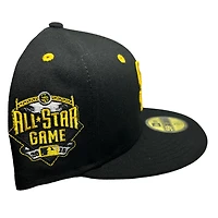 San Diego Padres Black 2016 All Star Game Patch Yellow UV 59FIFTY Fitted Hat