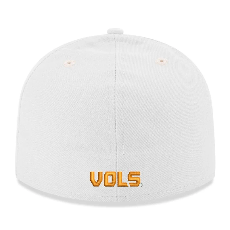 Tennessee Volunteers White and Orange Two Tone New Era 59FIFTY Fitted Hat