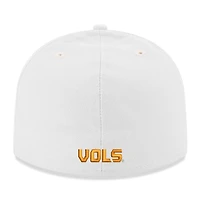 Tennessee Volunteers White and Orange Two Tone New Era 59FIFTY Fitted Hat