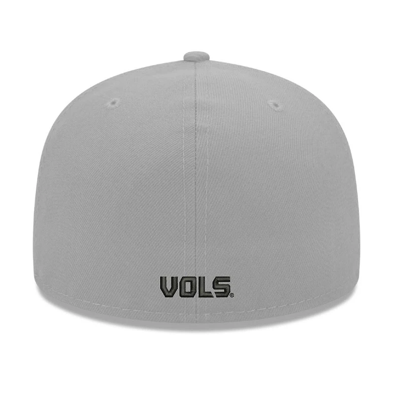 Tennessee Volunteers Gray and Black Two Tone New Era 59FIFTY Fitted Hat