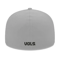 Tennessee Volunteers Gray and Black Two Tone New Era 59FIFTY Fitted Hat