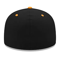 Tennessee Volunteers Low Profile Black and Orange Two Tone New Era 59FIFTY Fitted Hat