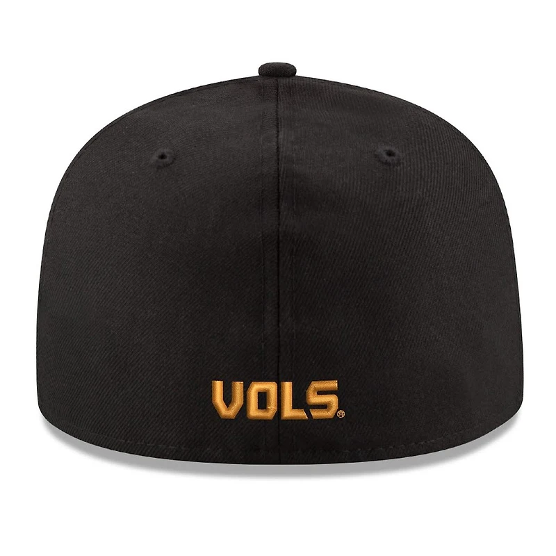 Tennessee Volunteers Black New Era 59FIFTY Fitted Hat