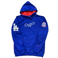 Los Angeles Dodgers Custom New Era Script Royal Blue Hoodie