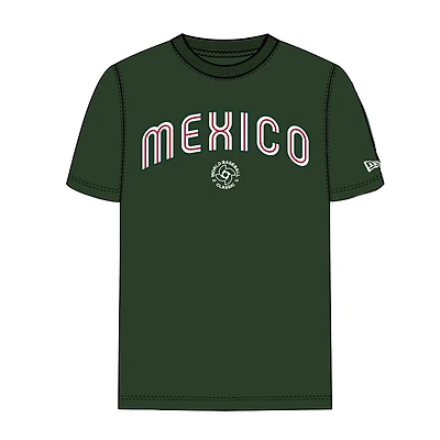 Mexico 2023 World Baseball Classic New Era Custom Green Shirt