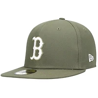 Boston Red Sox Olive New Era 59Fifty Fitted Hat