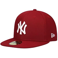 New York Yankees Maroon Era 59Fifty Fitted Hat