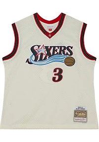 Philadelphia 76ers Allen Iverson Mitchell & Ness 2000- Hardwood Classics Swingman Jersey