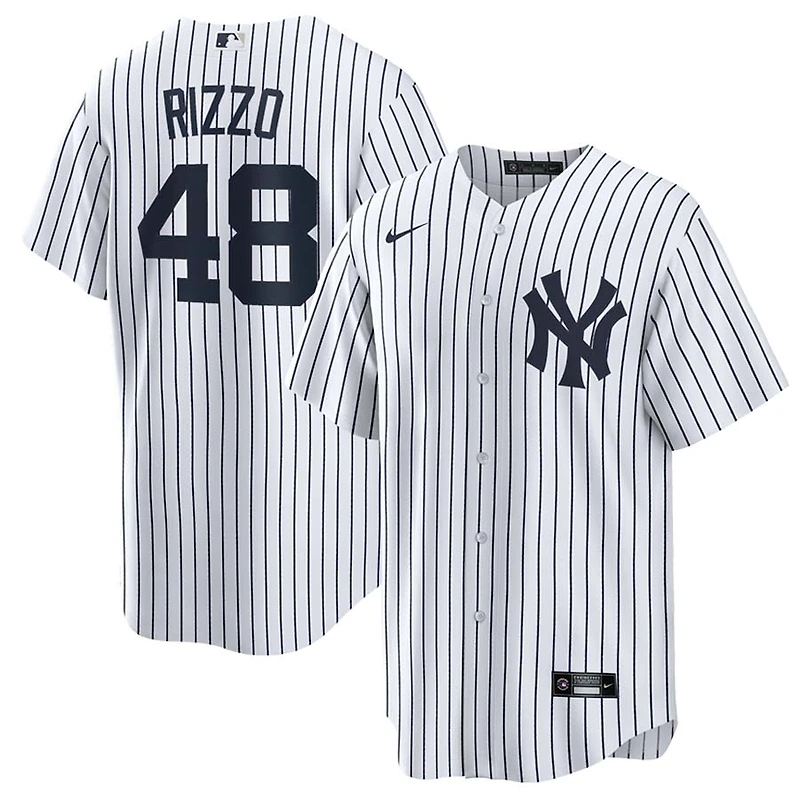 New York Yankees Anthony Rizzo Nike White Player Jersey