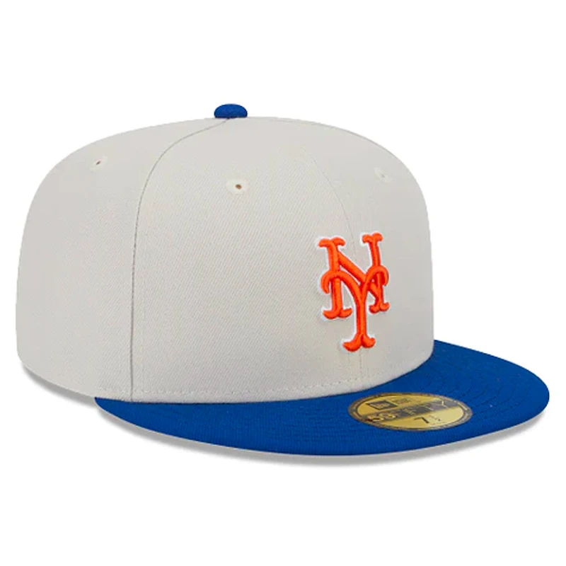 New York Mets Stone Gray World Class Collection 59FIFTY Fitted Hat