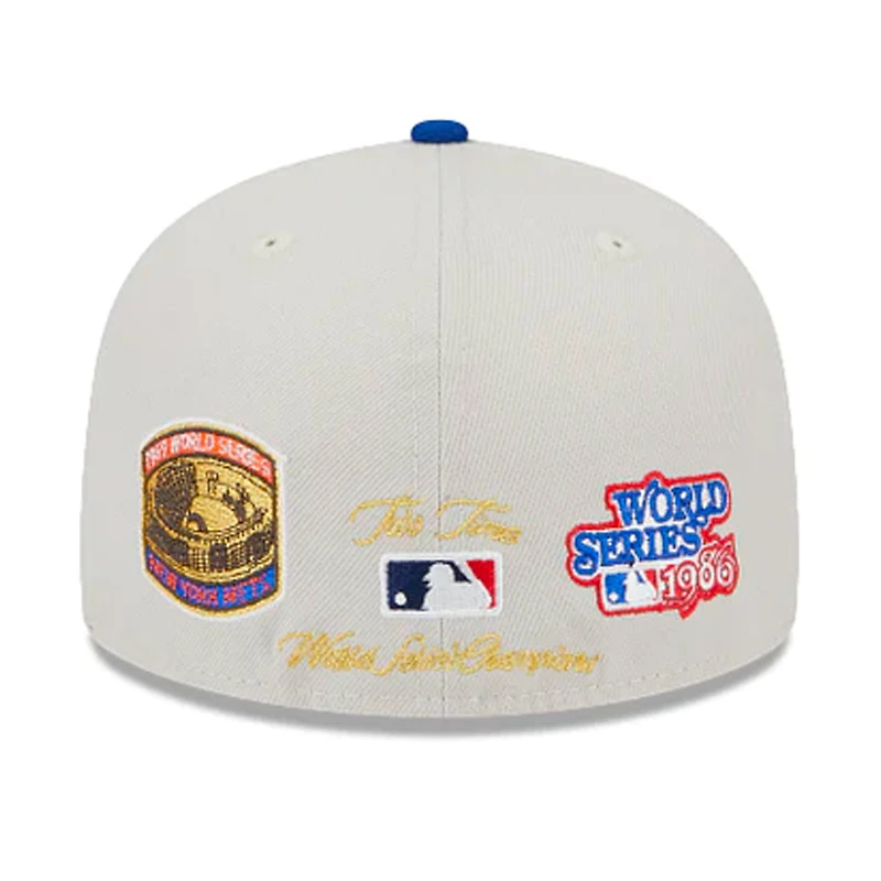 New York Mets Stone Gray World Class Collection 59FIFTY Fitted Hat