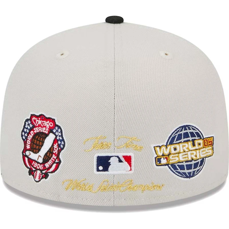 Chicago White Sox Stone Gray World Class Collection 59FIFTY Fitted Hat