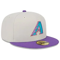 Arizona Diamondbacks Stone Gray World Class Collection 59FIFTY Fitted Hat