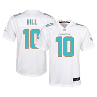 Youth Miami Dolphins Tyreek Hill White Nike Game Jersey