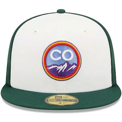 Colorado Rockies Green 2022 City Connect New Era 59FIFTY Fitted Hat