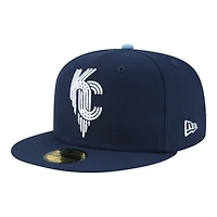 Kansas City Royals Navy 2022 Connect New Era 59FIFTY Fitted Hat