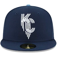 Kansas City Royals Navy 2022 Connect New Era 59FIFTY Fitted Hat