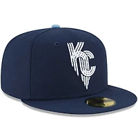 Kansas City Royals Navy 2022 Connect New Era 59FIFTY Fitted Hat