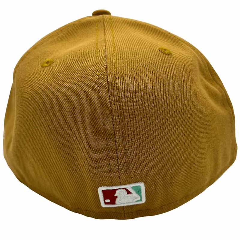 Philadelphia Phillies Tan Custom Mint Side Patch New Era 59FIFTY Fitted Hat