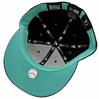 Florida Marlins Black Custom Mint Side Patch New Era 59FIFTY Fitted Hat