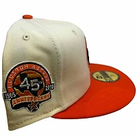 Houston Astros Cream 2013 All Star Game Patch Gray UV 59FIFTY Fitted Hat