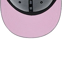 Cincinnati Reds Black Purple Metallic Pop New Era 59FIFTY Fitted Hat