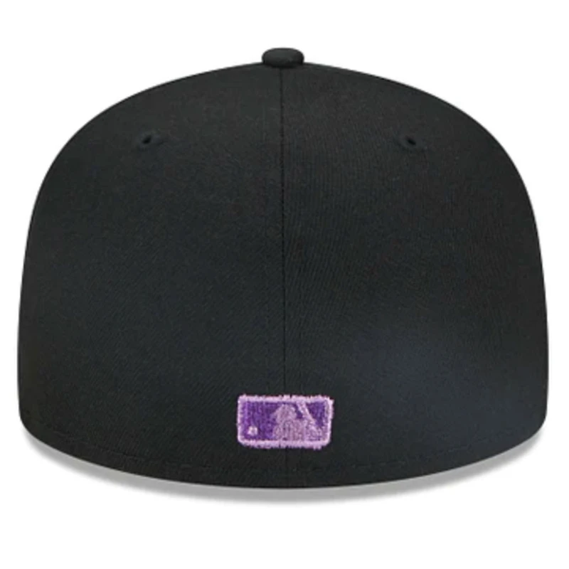 New York Yankees Black Purple Metallic Pop Era 59FIFTY Fitted Hat